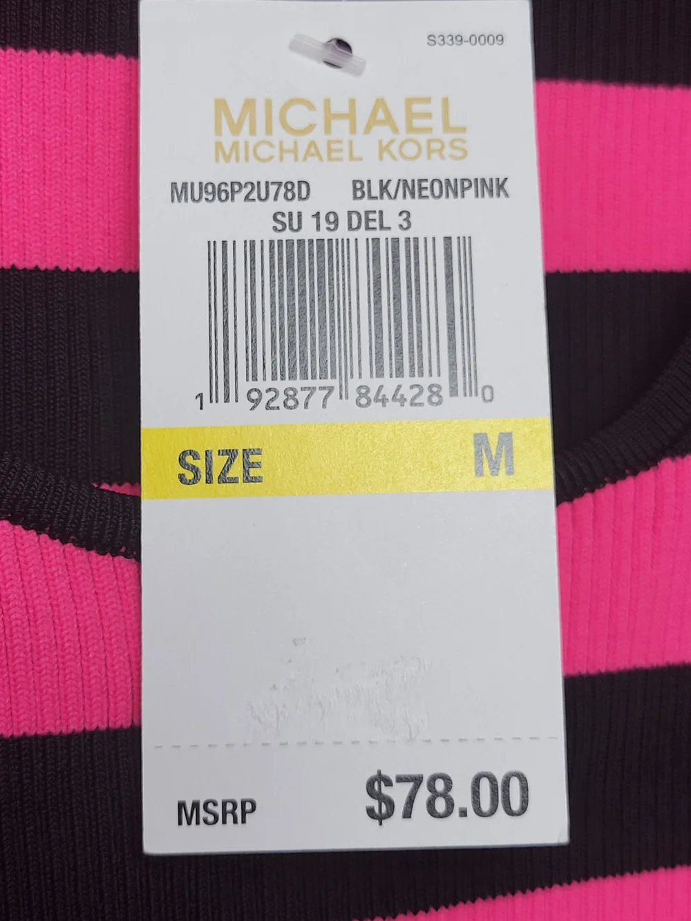 Michael Kors new tags